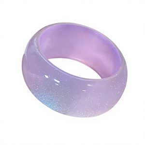 Classic Acrylic Resin Bangles Colorful Bangle Bracelets Stylish Design Unisex Fashion Jewelry Gift Party Wedding for Woman - Product Image 3
