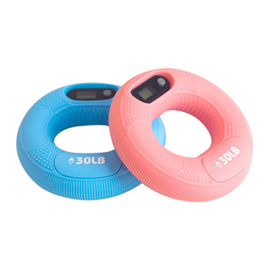 Wholesale New Design Silicone O Shape Wrist Hand Grip <strong>Ring</strong> Strength <strong>Training</strong> Exerciser With Counter - Product Image 2