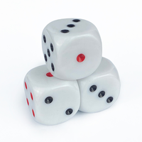 Jeu de dés 6 points, dés magiques porte-bonheur, jeu de société, dés personnalisés, dés en résine acrylique