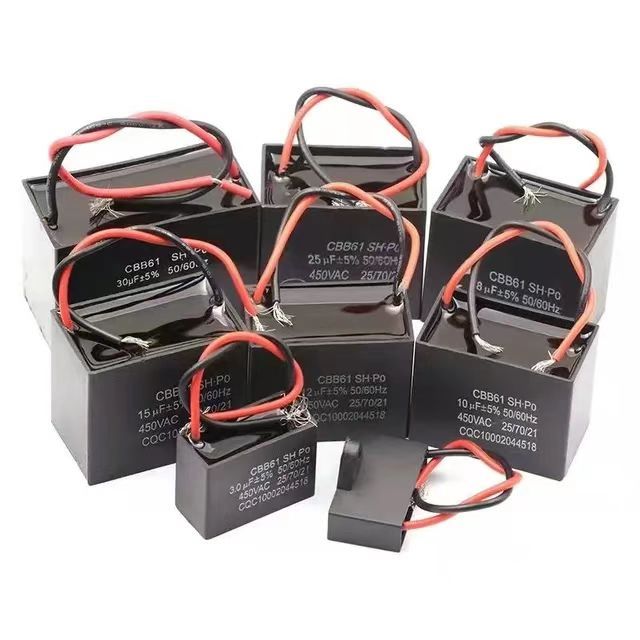 Wholesale capacitance 250v 450V 1.5uf capacitor CBB61 fan motor capacitor