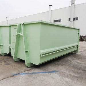 <span class=keywords><strong>Tube</strong></span> rectangulaire personnalisé crochet de recyclage des déchets conteneur élévateur nouvelle gestion des déchets solides bac empilable - Product Image 6