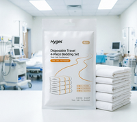 Drap de lit jetable de qualité médicale avec bande élastique, non tissé, pour hôpital, clinique, table d'examen, hygiénique, Einweg Bettlaken