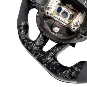 Volante per <span class=keywords><strong>Auto</strong></span> Accessori di Alta Qualità in Fibra di Carbonio con LED Volante Sportivo per <span class=keywords><strong>Dodge</strong></span> Charger Challenger SRT - Product Image 5