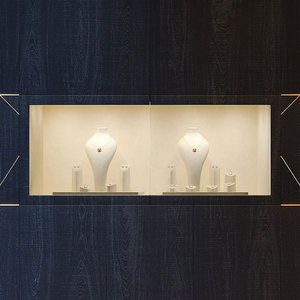 FANXI Custom Made bianco bracciale anello orecchini gioielli manichino busto Stand gioielli gioielli professionali espositore per negozio - Product Image 4