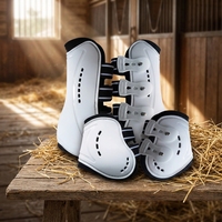 Nouvelles protections de tendons équestres en néoprène avec trous d'aération et coque rigide en PU pour la protection des jambes du cheval, produit n°8