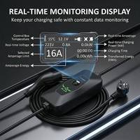 Chargeur EV portable pour BYD Atto 3, Seal 06, Song Plus, Yuan Up, Qin Plus – Station de recharge pour voiture, chargeur domestique et de voyage EVSE