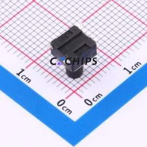 BX-TS-26-6685TT Tactile Switch SMD-4P,6x6mm Switch Single Pole Single Throw Round Button 2.6N Vertical Mount - Product Image 2