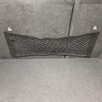 Filet de rangement noir en maille PP Tenghui C35 20x35cm pour coffre de voiture et dossier de siège de SUV avec support adhésif pour suspendre les marchandises