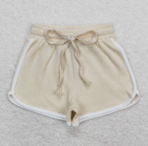 Toddler Girls Waffle Knit <b>Athletic</b> Running Elastic Waist Breathable Bottoms Shorts - Product Image 3