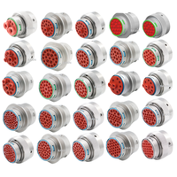 Connecteurs circulaires de la série métallique Amphenol AHDP /AHDM d'origine à 6/7/8/9/14/16/18/19/20/21/23/27/29/31/47 broches pour camions lourds