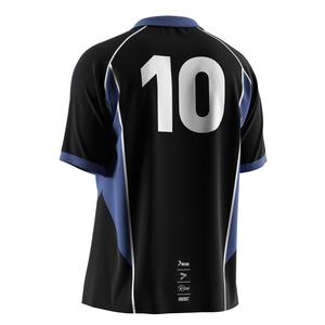 Camiseta de Fútbol Innovadora con Cuello Alto, Paneles de Malla Transpirable, Tejido de Secado Rápido y Ajuste Flexible para Partidos Intensos - Product Image 6