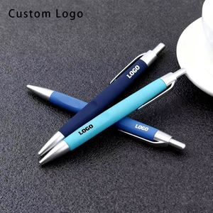 Portable Business Ballpoint Pens with Custom Logo for Trade Show Giveaways and New Business Gifts - Product Image 6