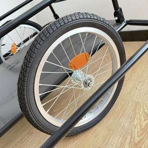 Zware Metalen Vouwfiets Fiets <span class=keywords><strong>Cargo</strong></span> Opbergkar Bagage Aanhangwagen Gereedschap Industrieel Hotel Servicekar Oem Aanpasbaar - Product Image 4