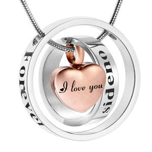 Para siempre en mi corazón. <span class=keywords><strong>ya</strong></span> <span class=keywords><strong>No</strong></span> a mi lado la cremación Memorial Collar para cenizas colgante de joyería para las mujeres-<span class=keywords><strong>Te</strong></span> <span class=keywords><strong>amo</strong></span> - Product Image 1