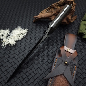 Cuchillo de Hoja Fija Multifuncional de Alta Calidad Archangel Blade, Personalizable, de Acero Inoxidable y Madera, Compatible con OEM, 1 Año de Garantía, 200MM - Product Image 5