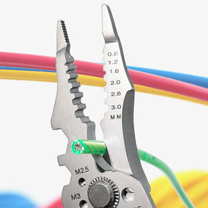 YTH-K2 Multifunktionale Elektrische Zange zum Schneiden, Abisolieren und Crimpen von Drähten Langlebige Kabelschere für Elektroarbeiten - Product Image 4