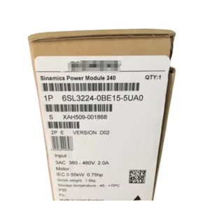 Новый оригинальный модуль 6sl3224-0be15-5ua0 в наличии на складе ПЛК - Product Image 1