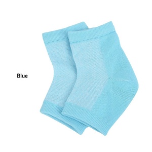 Gel Heel Anti-crack Socks Mesh Breathable Cotton Sock Cover Heel protection Half Silicone Heel Cover - Product Image 5