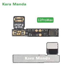 Kara manda הסיטונאי טלפון נייד חלקי חילוף עבור iphone 12 פרו כבל Flex סוללה מקסימלית לפתור אביזרים לא ידועים