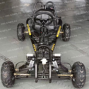 Karting Robuste pour Adultes 270 CC 9 CV à Moteur 4 Temps, Accélération au Pied, avec 4 <span class=keywords><strong>Roues</strong></span> - Product Image 4