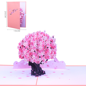 Cartes de vœux 3D <span class=keywords><strong>pop</strong></span>-up personnalisées en forme de cœur « Je t'aime » pour la Saint-Valentin, découpées au laser, faites à la main, avec enveloppes, pour les grossistes - Product Image 3