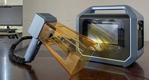 เครื่องยิงเลเซอร์ไฟเบอร์แบบพกพาสำหรับงานมาร์กกิ้งโลหะ ระบบโฟกัสอัตโนมัติ ทนทาน ใช้งานได้ยาวนาน ราคาพิเศษ - Product Image 4