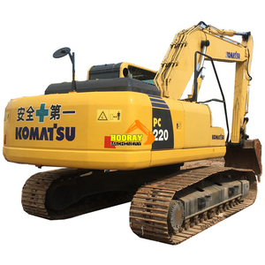 Excavadora Usada Komatsu PC220-8 de 22 Toneladas, Equipo de Movimiento de Tierras Japonés con Motor, Bomba y Cucharón de 1 CBM de Capacidad - Product Image 3