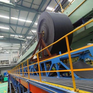 Sabuk konveyor pemotong kustom industri baru grosir terbuat dari poliester Karet Industri dan nilon untuk pemrosesan kerikil pasir - Product Image 6