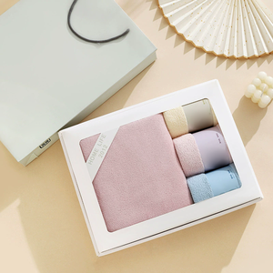 Toallas Faciales Absorbentes Sin Pelusa de Terciopelo Coral Liso, Toalla Facial de Color Sólido para Parejas - Product Image 1