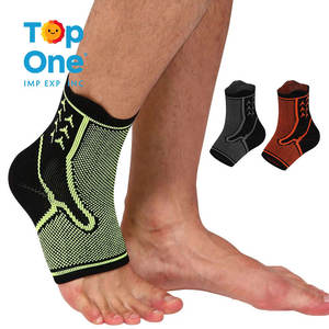 Top One Active Knit Foot Pain Alivio Compresión transpirable Tobillera Manga Logotipo personalizado Diseñador Ejercicio Manga de punto - Product Image 1
