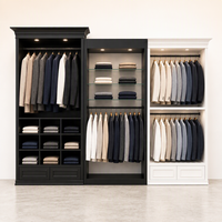 Présentoir Commercial Modulaire Perforé pour Vêtements – Fixation de Magasin de Détail