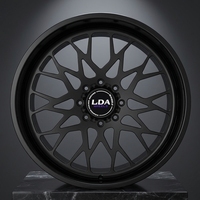 Jantes en alliage forgé sur mesure de 20 pouces à rayons en H, en alliage d'aluminium T6061, concaves profondes, pour SUV et pick-up de luxe
