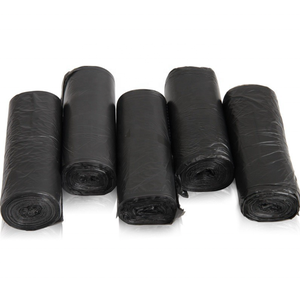 High Quality Heavy Duty Black HDPE Trash Bags <b>Plastic</b> Garbage Can Liners Professional Garbage Bags Trash Bags for Home <b>Kitchen</b> - Product Image 5