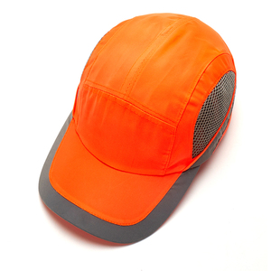 Casquettes de protection de casque de sports de plein air en polyester 100% personnalisé avec bord incurvé Caractéristiques de sécurité de qualité en maille respirante - Product Image 5
