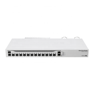 Router Mikrotik <span class=keywords><strong>CCR2004</strong></span>-<span class=keywords><strong>1G</strong></span>-<span class=keywords><strong>12S</strong></span>+<span class=keywords><strong>2XS</strong></span> con puerto óptico de 10 Gigabits - Product Image 1