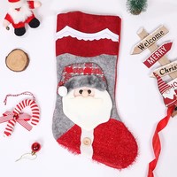 Sacs cadeaux de Noël en fibre de polyester douce, écologiques et sur mesure de JQ Factory pour décorations de fête de Noël