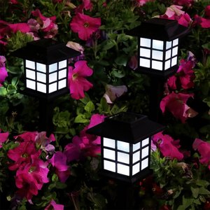 Lámpara Solar de Jardín, Resistente a la Lluvia, para Exteriores, Decoración de Patio, Iluminación de Paisaje RH-1122 - Product Image 3