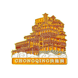 2D/3D Irregular High-Quality Fridge Magnets City Fridge Magnets Wholesale Customized Tourist Attraction Souvenirs - Product Image 3