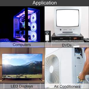 Cable plano IDC ligero Uxcell, DB25 hembra a FC26 hembra, paso de 2,54 mm, longitud de 20 cm, 2 unidades para uso en altavoces - Product Image 5