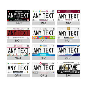 แผ่นป้ายทะเบียนขนาดเล็กแบบมีลักษณะเฉพาะตัวติดตู้เย็นพาวเวอร์วีลแม่เหล็กติดรถยนต์ทุกรัฐไม่ว่าจะเป็นทีมหรือข้อความใดก็ตาม - Product Image 6