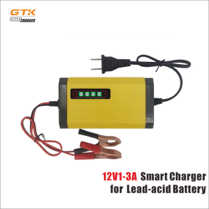 Cargador de batería universal de 12V 1-3A, pantalla de progreso, protector de seguridad, adaptador de corriente CC portátil para coche, patinete eléctrico - Product Image 2
