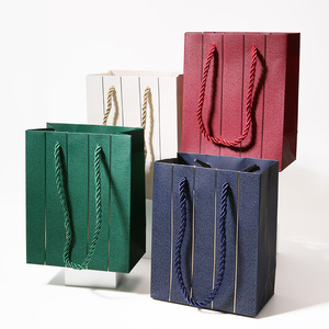 <b>Jewelry</b> Gift Bags Paperboard 12x15x7cm Rectangular Red Green Blue Necklace Pendant <b>Packaging</b> - Product Image 4