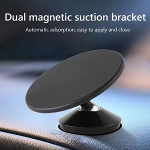 Factory Direct Dual Magnetic Mobile Stents <b>PC</b> Material Portable Gym Phone <b>Stand</b> Desk-Use Cellphone Holder with Grip Feature - Product Image 3