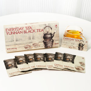 Té Negro Chayan Yunnan en Bolsitas Piramidales, Sabor Suave, Envasado Individualmente, 7 Unidades - Product Image 2