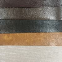 Simili cuir lisse en PVC pleine fleur, effet huile cirée, écologique, fabriqué en Chine, pour la décoration et le revêtement de sièges de voiture et de canapés