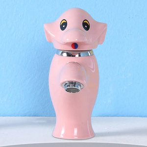 <span class=keywords><strong>Robinet</strong></span> en céramique à poignée unique pour enfants, lavabo à main, robinetterie sanitaire - Product Image 3