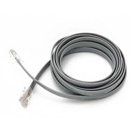 Câbles Ethernet plats réseau CAT5 CAT6 RJ45 Pass Through Plug Through Hole Connectors