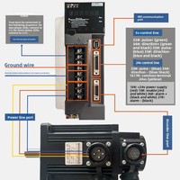 Kit de moteur servo contrôlé par bus EtherCAT De-Omeiga Wada Drive M2/M3 220V 1,0kW IP65 Modèle CN 110ST-AM04030