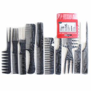 Peine de pelo de estilo profesional, conjunto de Peine de estilismo, gran variedad de estilos de cabello, 10 Uds. - Product Image 2