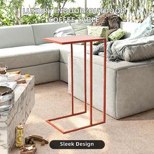 HomeRic Mesa de Centro de Metal Multifuncional, Estilo Nórdico Moderno, Duradero, Fácil Montaje, Logotipo de Color Personalizable para Sala de Estar - Product Image 2